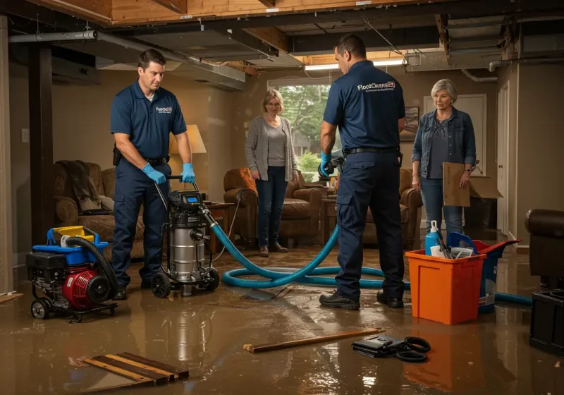 Basement Water Extraction and Removal Techniques process in Gifford, FL