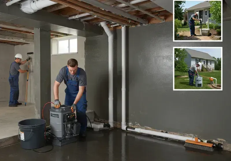 Basement Waterproofing and Flood Prevention process in Gifford, FL